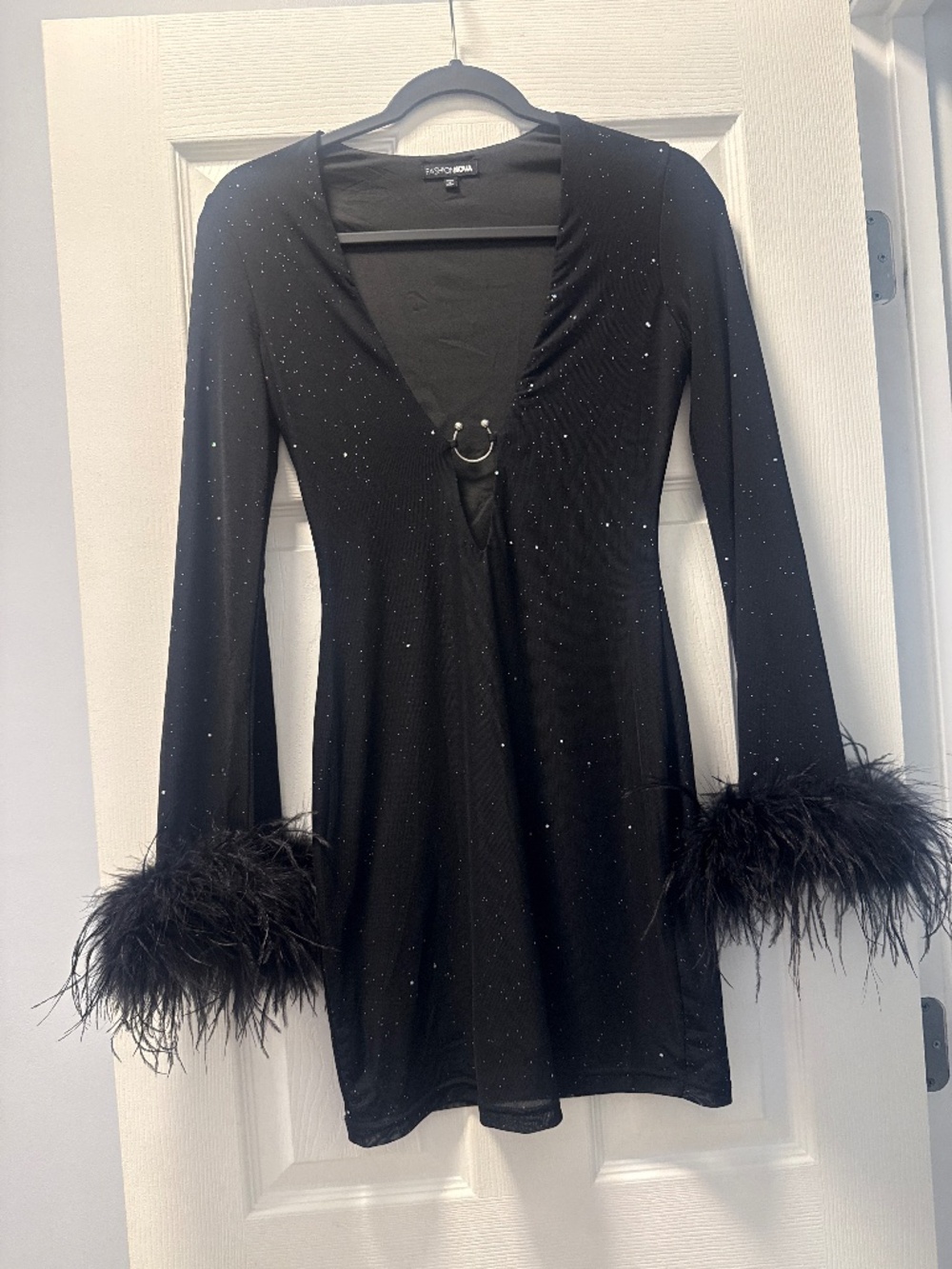 Sparkle Black Dress